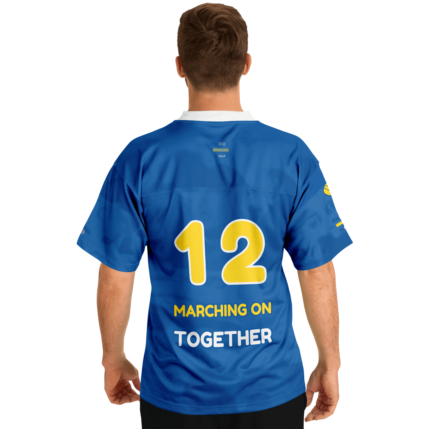  Just Being You, Your Way!-Activewear for Dudes | Get your best memories as the free style design for your next football shirt. Any design and base color!-Football Jersey - AOP - FREE STYLE SBS P3