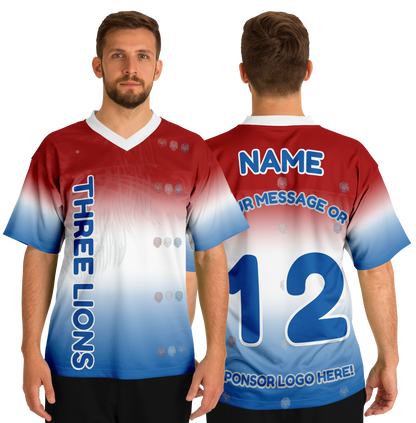  Just Being You, Your Way!-Activewear for Dudes | Get your best memories as the free style design for your next football shirt. Any design and base color!-Football Jersey - AOP - FREE STYLE LG P2P3