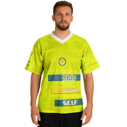  Just Being You, Your Way!-Activewear for Dudes | Get your best memories as the free style design for your next football shirt. Any design and base color!-Football Jersey - AOP - FREE STYLE SBS P3
