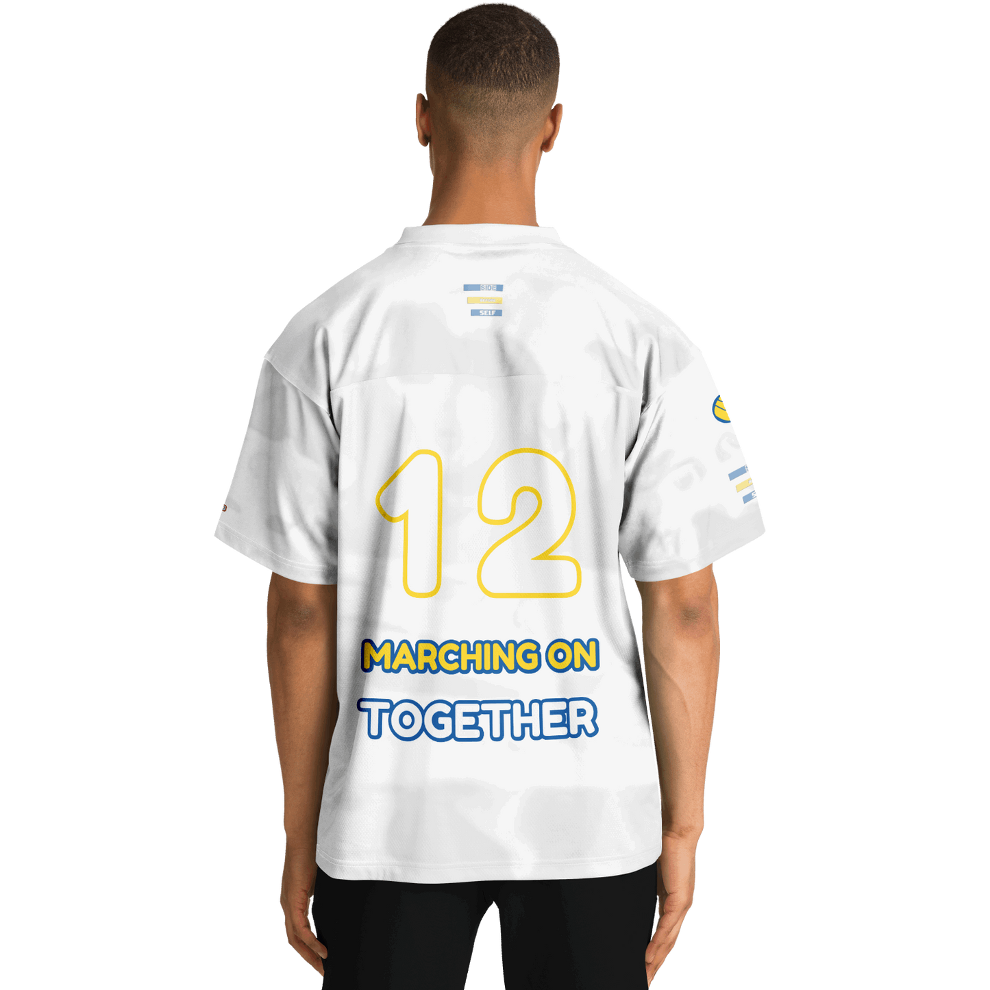  Just Being You, Your Way!-Activewear for Dudes | Get your best memories as the free style design for your next football shirt. Any design and base color!-Football Jersey - AOP - FREE STYLE SBS P3