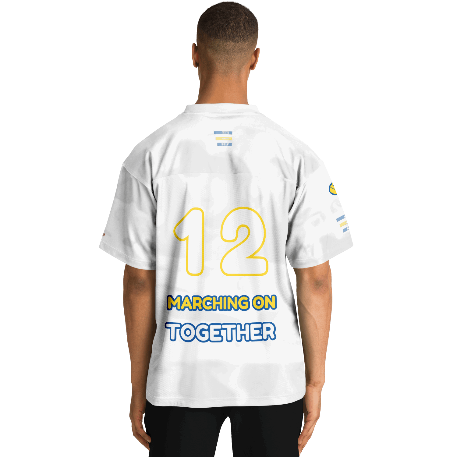  Just Being You, Your Way!-Activewear for Dudes | Get your best memories as the free style design for your next football shirt. Any design and base color!-Football Jersey - AOP - FREE STYLE SBS P3