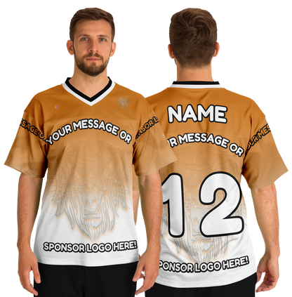  Just Being You, Your Way!-Activewear for Dudes | Get your best memories as the free style design for your next football shirt. Any design and base color!-Football Jersey - AOP - FREE STYLE LG P2P3