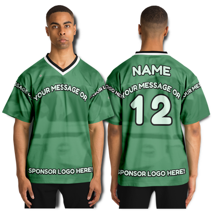  Just Being You, Your Way!-Activewear for Dudes | Get your best memories as the free style design for your next football shirt. Any design and base color!-Football Jersey - AOP - AC P0P1