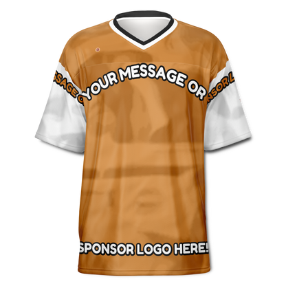 Just Being You, Your Way!-Activewear for Dudes | Get your best memories as the free style design for your next football shirt. Any design and base color!-Football Jersey - AOP - AC P0P1