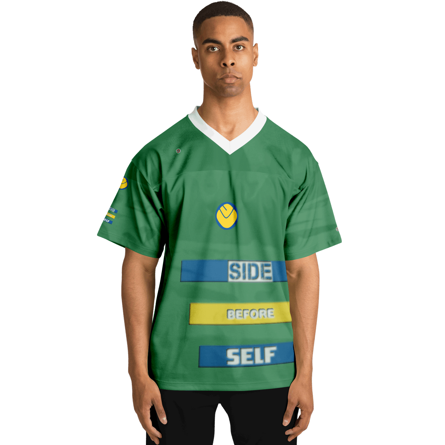  Just Being You, Your Way!-Activewear for Dudes | Get your best memories as the free style design for your next football shirt. Any design and base color!-Football Jersey - AOP - FREE STYLE SBS P3