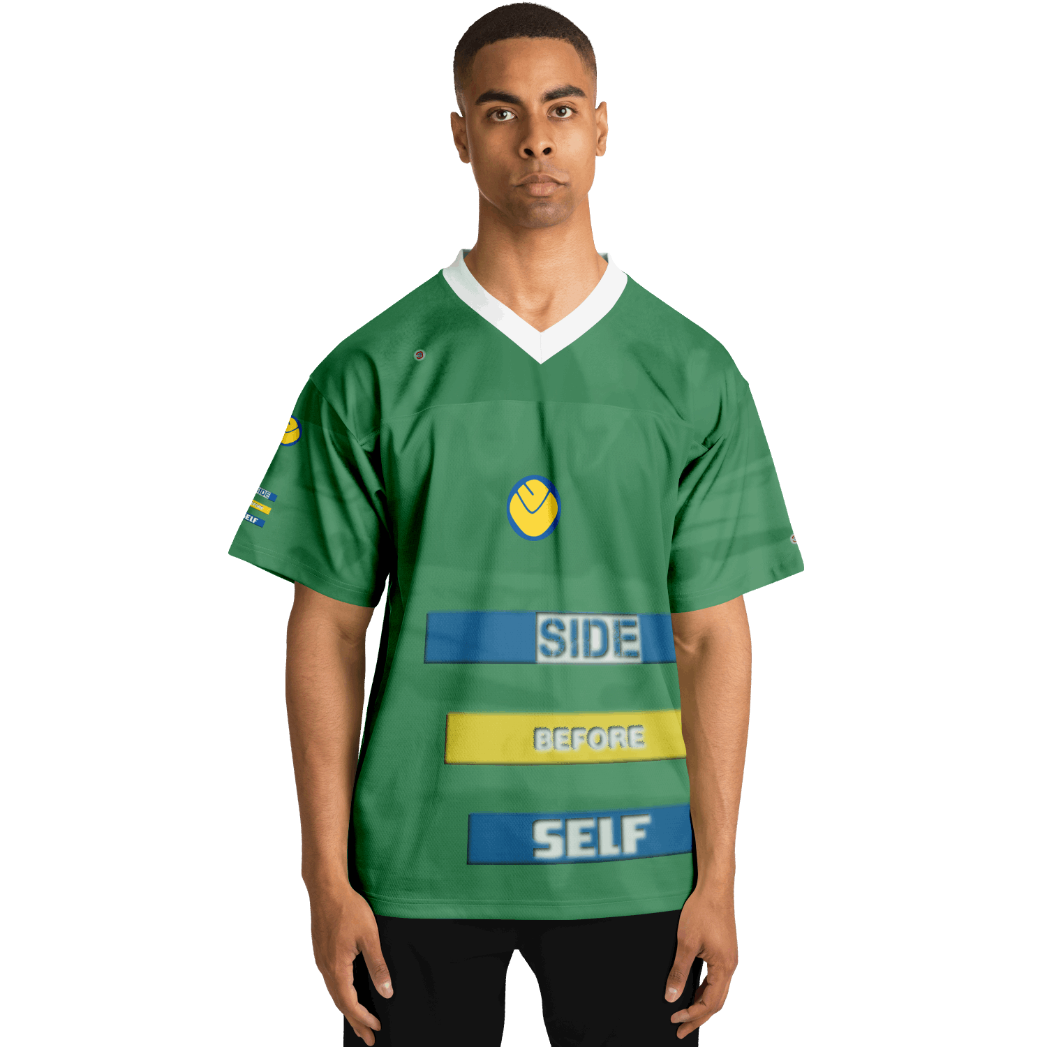  Just Being You, Your Way!-Activewear for Dudes | Get your best memories as the free style design for your next football shirt. Any design and base color!-Football Jersey - AOP - FREE STYLE SBS P3