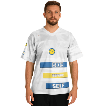  Just Being You, Your Way!-Activewear for Dudes | Get your best memories as the free style design for your next football shirt. Any design and base color!-Football Jersey - AOP - FREE STYLE SBS P3