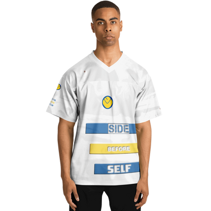  Just Being You, Your Way!-Activewear for Dudes | Get your best memories as the free style design for your next football shirt. Any design and base color!-Football Jersey - AOP - FREE STYLE SBS P3