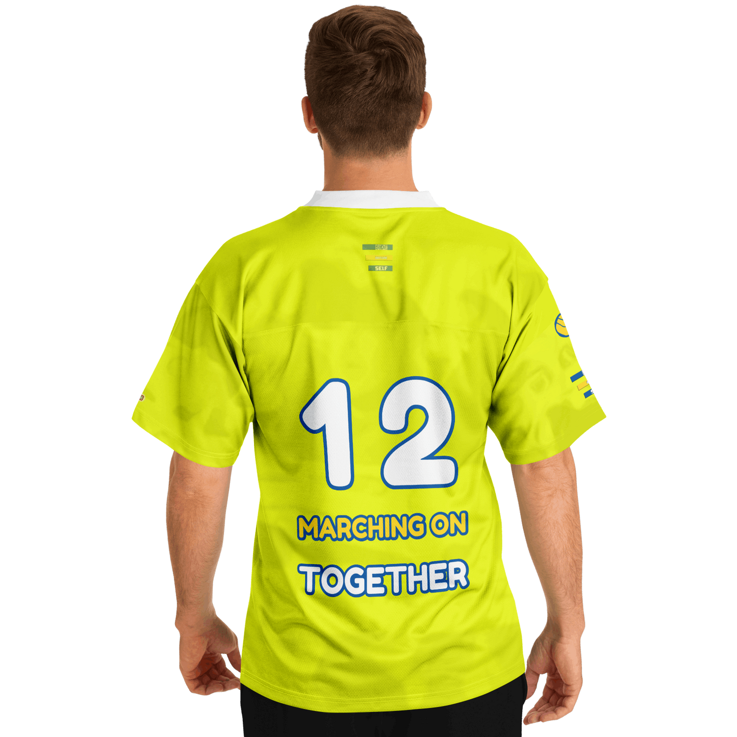  Just Being You, Your Way!-Activewear for Dudes | Get your best memories as the free style design for your next football shirt. Any design and base color!-Football Jersey - AOP - FREE STYLE SBS P3
