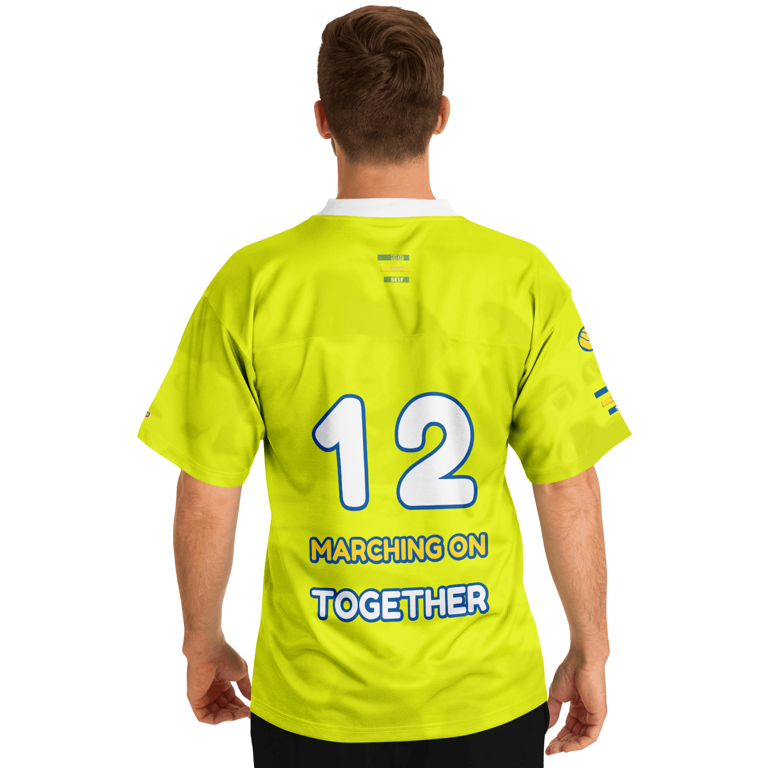  Just Being You, Your Way!-Activewear for Dudes | Get your best memories as the free style design for your next football shirt. Any design and base color!-Football Jersey - AOP - FREE STYLE SBS P3