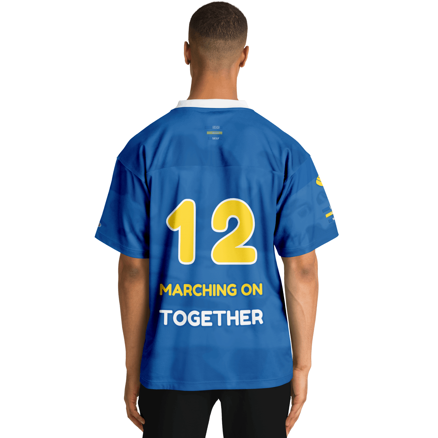  Just Being You, Your Way!-Activewear for Dudes | Get your best memories as the free style design for your next football shirt. Any design and base color!-Football Jersey - AOP - FREE STYLE SBS P3
