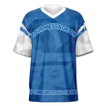  Just Being You, Your Way!-Activewear for Dudes | Get your best memories as the free style design for your next football shirt. Any design and base color!-Football Jersey - AOP - AC P0P1