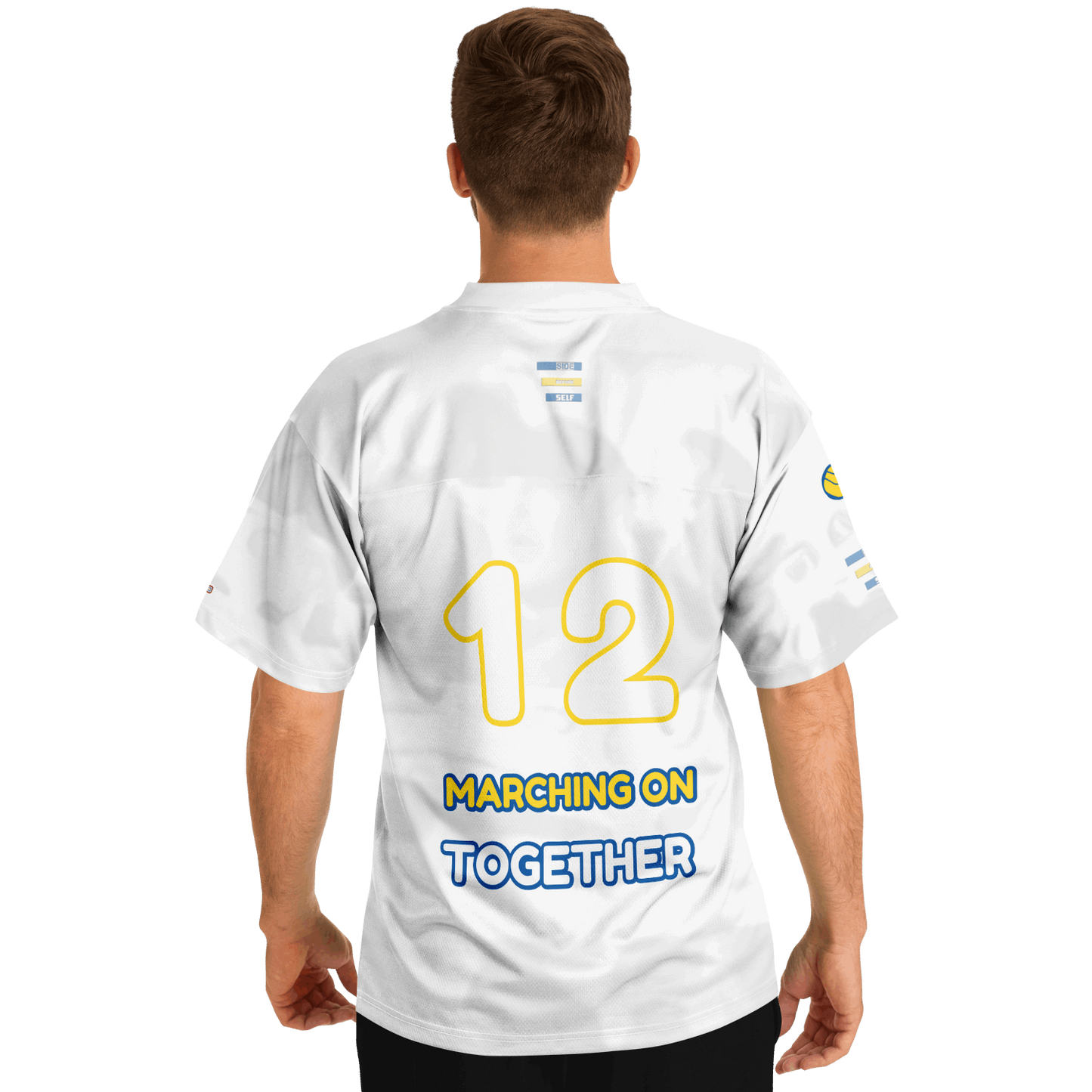  Just Being You, Your Way!-Activewear for Dudes | Get your best memories as the free style design for your next football shirt. Any design and base color!-Football Jersey - AOP - FREE STYLE SBS P3