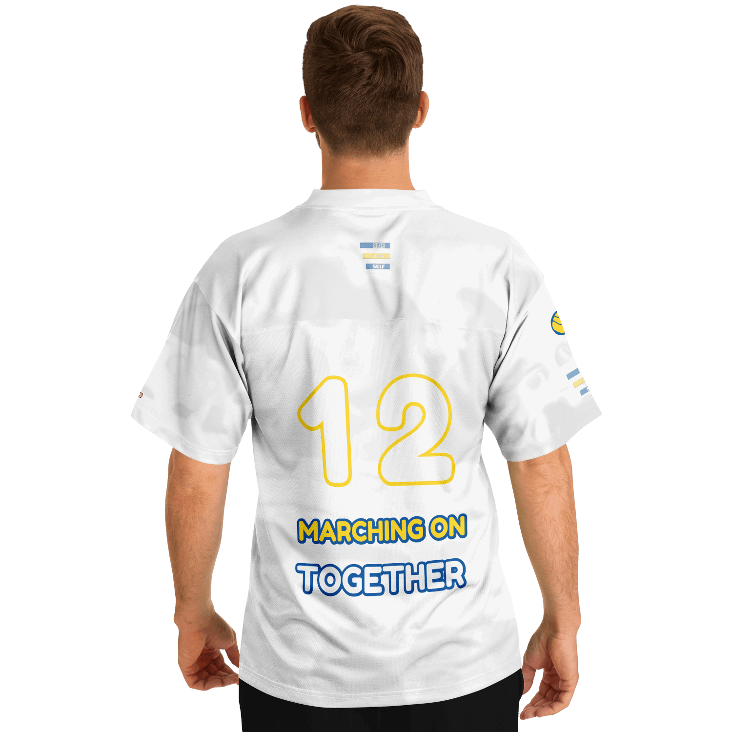 Just Being You, Your Way!-Activewear for Dudes | Get your best memories as the free style design for your next football shirt. Any design and base color!-Football Jersey - AOP - FREE STYLE SBS P3