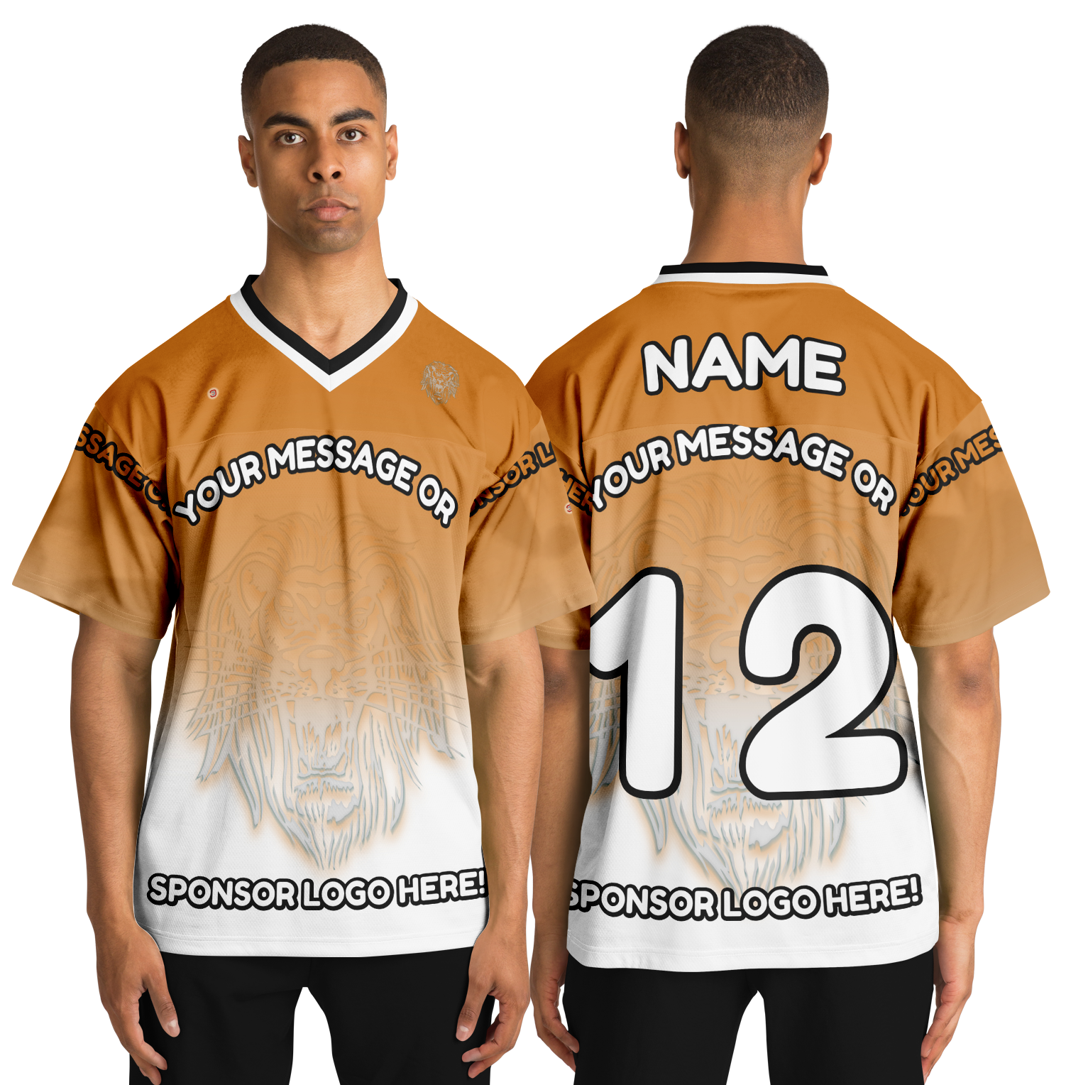  Just Being You, Your Way!-Activewear for Dudes | Get your best memories as the free style design for your next football shirt. Any design and base color!-Football Jersey - AOP - FREE STYLE LG P2P3