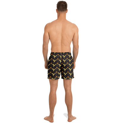  Just Being You, Your Way!-Activewear for Dudes | Look and feel like a Rivera playboy in these all-over-printed classic swimming trunks!-Swim Trunks - AOP - CC P0P1P2P3