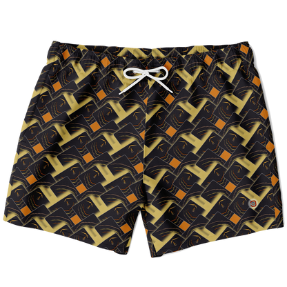  Just Being You, Your Way!-Activewear for Dudes | Look and feel like a Rivera playboy in these all-over-printed classic swimming trunks!-Swim Trunks - AOP - CC P0P1P2P3