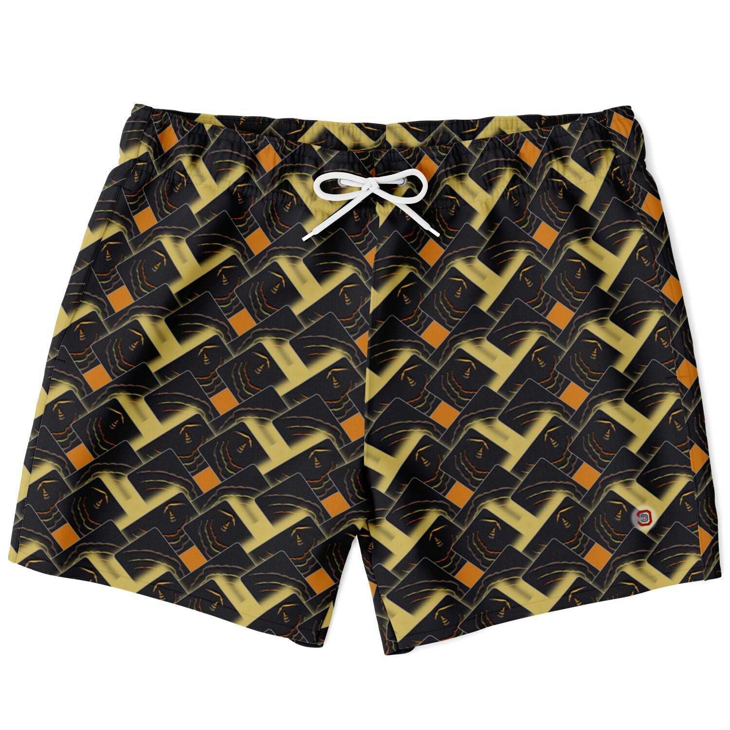  Just Being You, Your Way!-Activewear for Dudes | Look and feel like a Rivera playboy in these all-over-printed classic swimming trunks!-Swim Trunks - AOP - CC P0P1P2P3