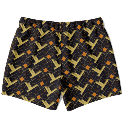  Just Being You, Your Way!-Activewear for Dudes | Look and feel like a Rivera playboy in these all-over-printed classic swimming trunks!-Swim Trunks - AOP - CC P0P1P2P3