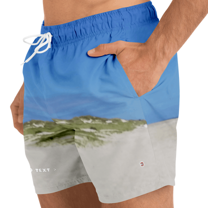  Just Being You, Your Way!-Activewear for Dudes | Look and feel like a Rivera playboy in these all-over-printed classic swimming trunks!-Swim Trunks - AOP - CC P0P1P2P3