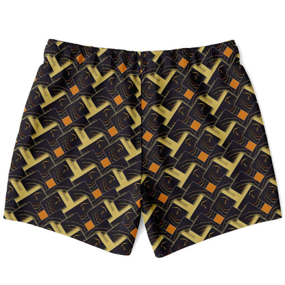  Just Being You, Your Way!-Activewear for Dudes | Look and feel like a Rivera playboy in these all-over-printed classic swimming trunks!-Swim Trunks - AOP - CC P0P1P2P3