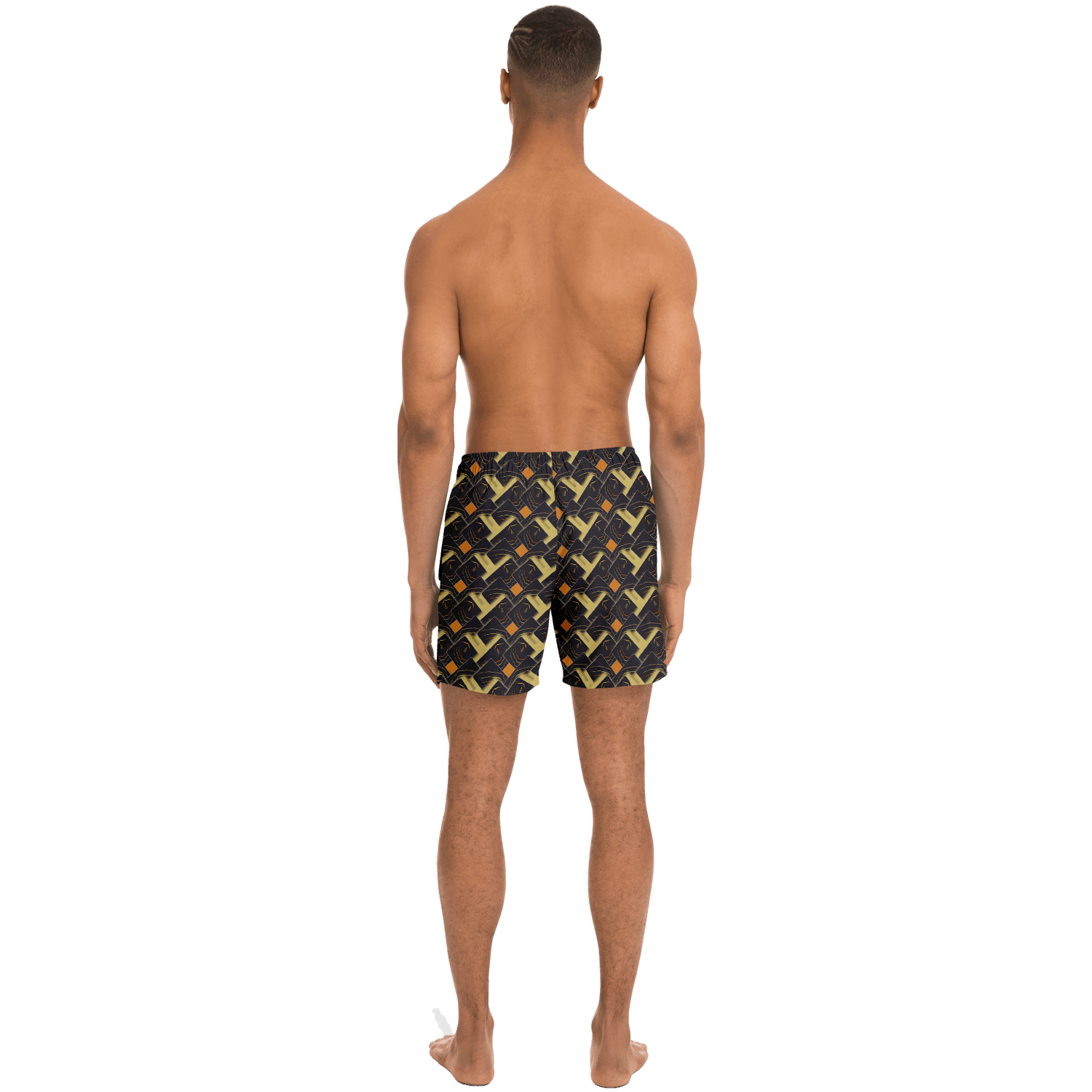  Just Being You, Your Way!-Activewear for Dudes | Look and feel like a Rivera playboy in these all-over-printed classic swimming trunks!-Swim Trunks - AOP - CC P0P1P2P3