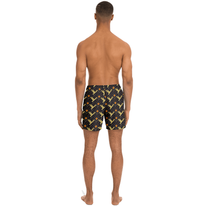  Just Being You, Your Way!-Activewear for Dudes | Look and feel like a Rivera playboy in these all-over-printed classic swimming trunks!-Swim Trunks - AOP - CC P0P1P2P3