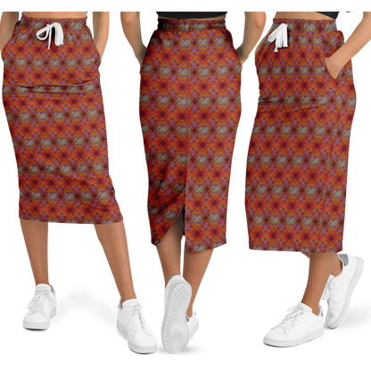  Just Being You, Your Way!-Loungewear for Divas | Rock the sporty chic look with this amazing skirt in great all-over-printed colors-Casual skirt - AOP - CC P0P1