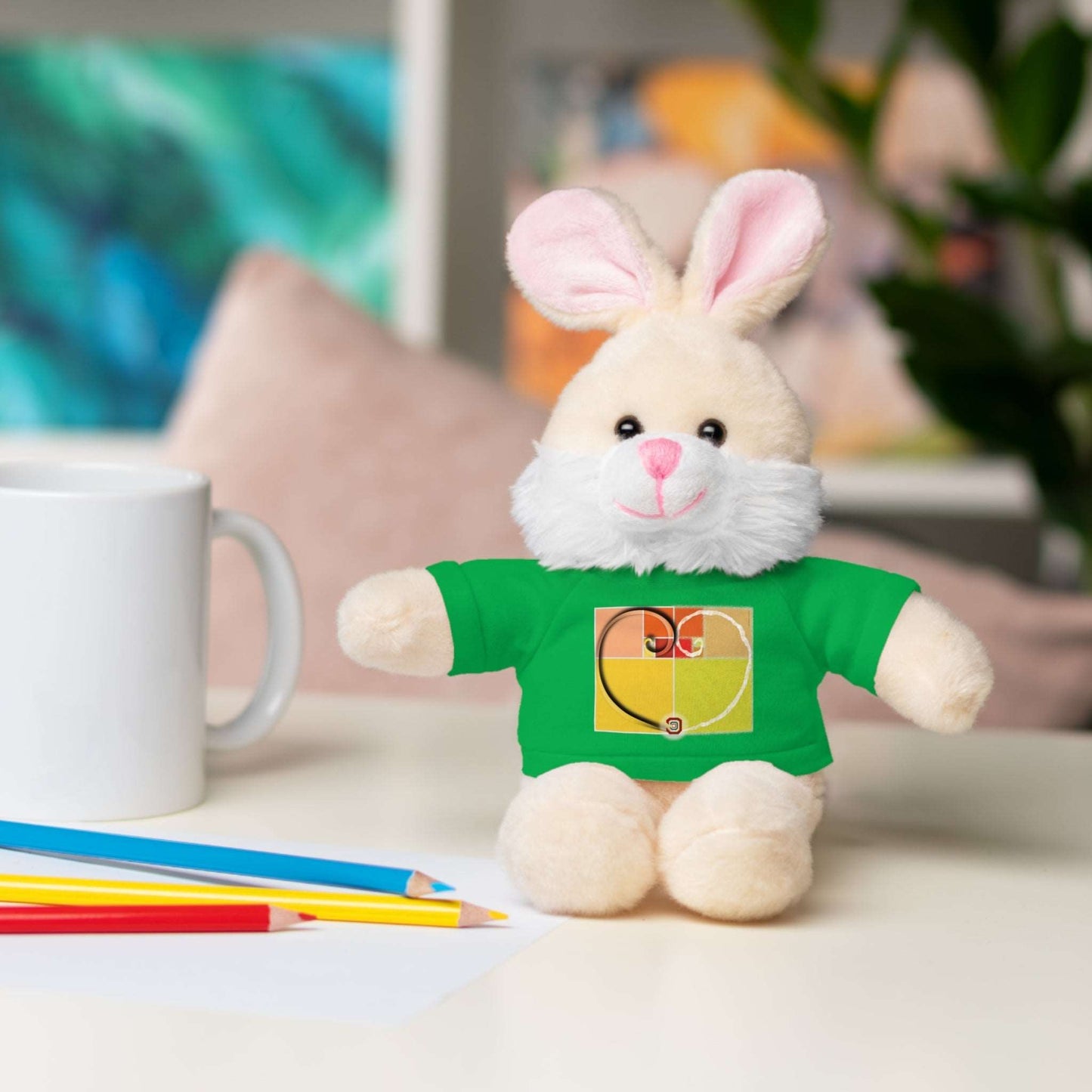 Baby Comforter | Get your own adorable plush animal toy with a message designed! Just Being You, Your Way!