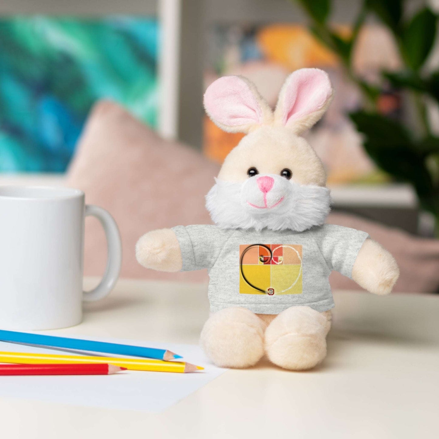 Baby Comforter | Get your own adorable plush animal toy with a message designed! Just Being You, Your Way!