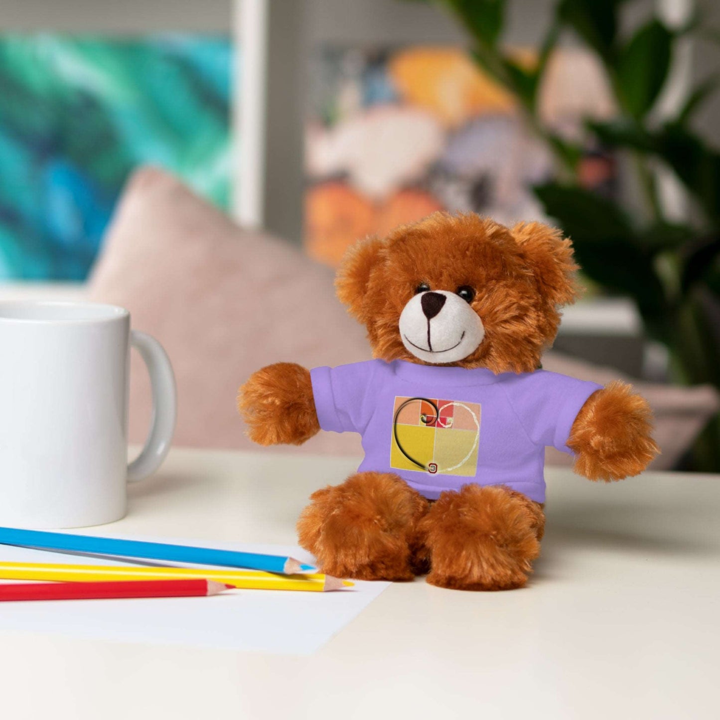 Baby Comforter | Get your own adorable plush animal toy with a message designed! Just Being You, Your Way!