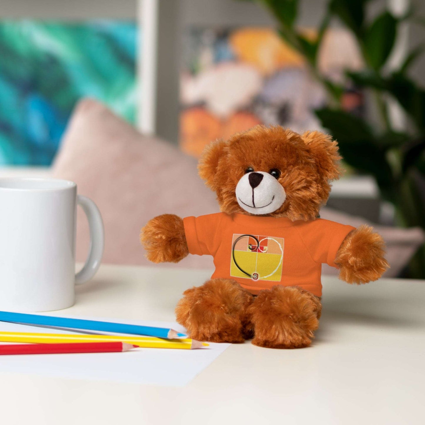 Baby Comforter | Get your own adorable plush animal toy with a message designed! Just Being You, Your Way!