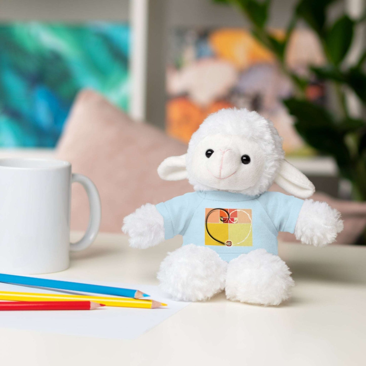 Baby Comforter | Get your own adorable plush animal toy with a message designed! Just Being You, Your Way!