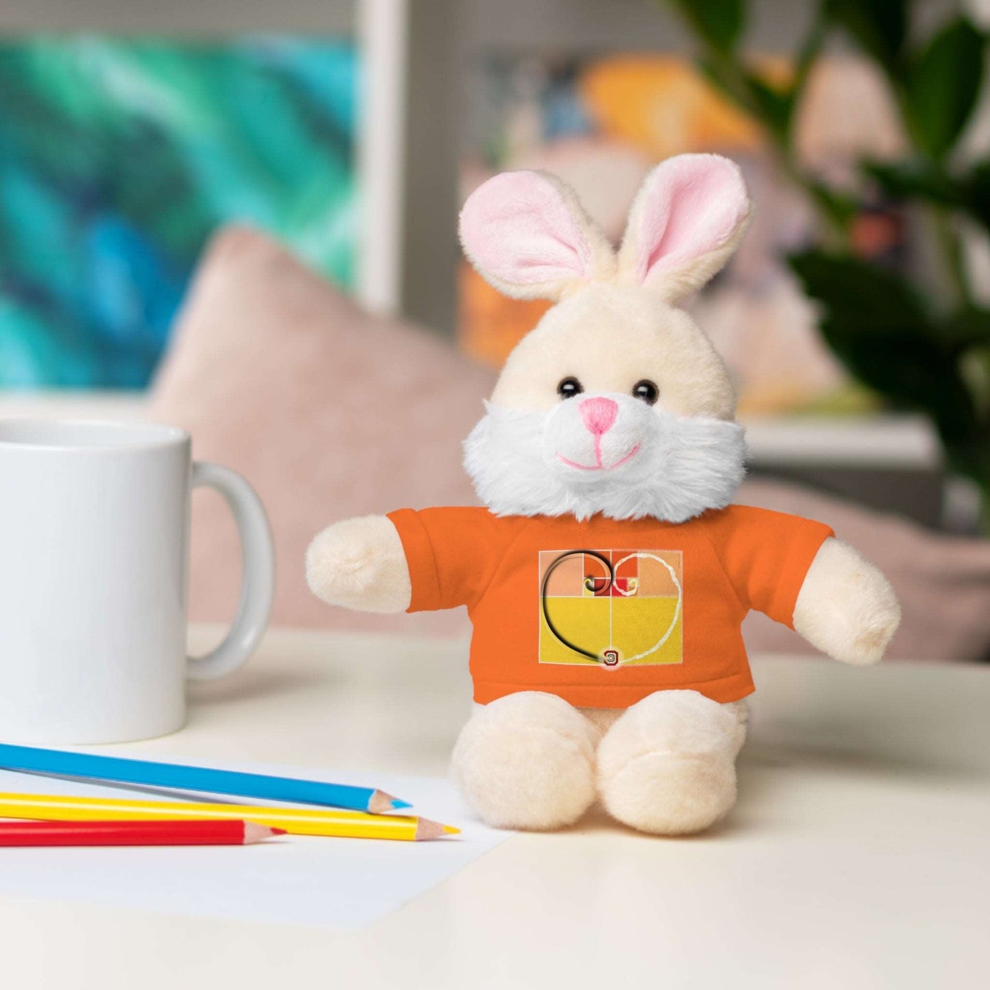 Baby Comforter | Get your own adorable plush animal toy with a message designed! Just Being You, Your Way!