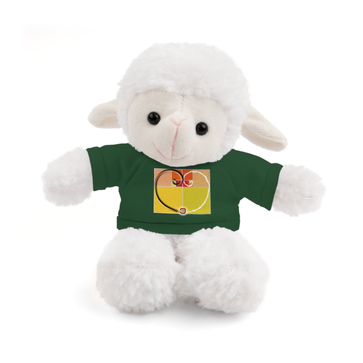 Baby Comforters | Adorable plush animal toy with T-Shirt and free personalized text Just Being You, Your Way!