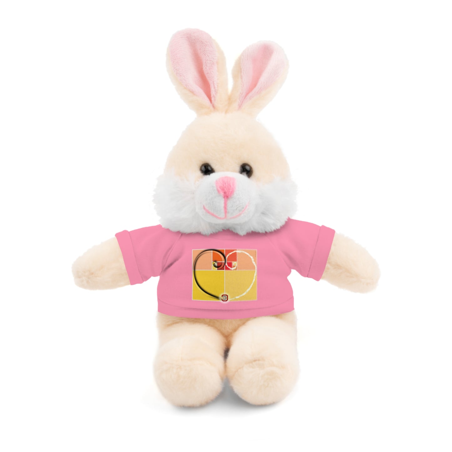 Baby Comforters | Adorable plush animal toy with T-Shirt and free personalized text Just Being You, Your Way!