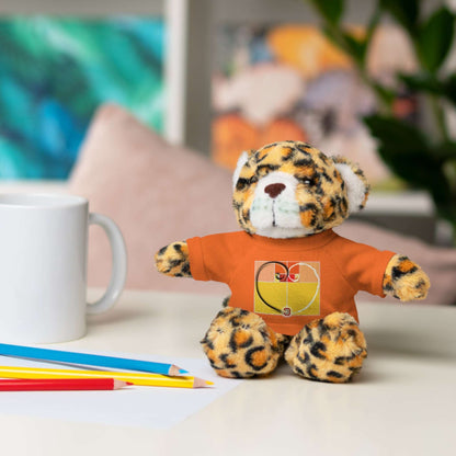 Baby Comforters | Adorable plush animal toy with T-Shirt and free personalized text Just Being You, Your Way!