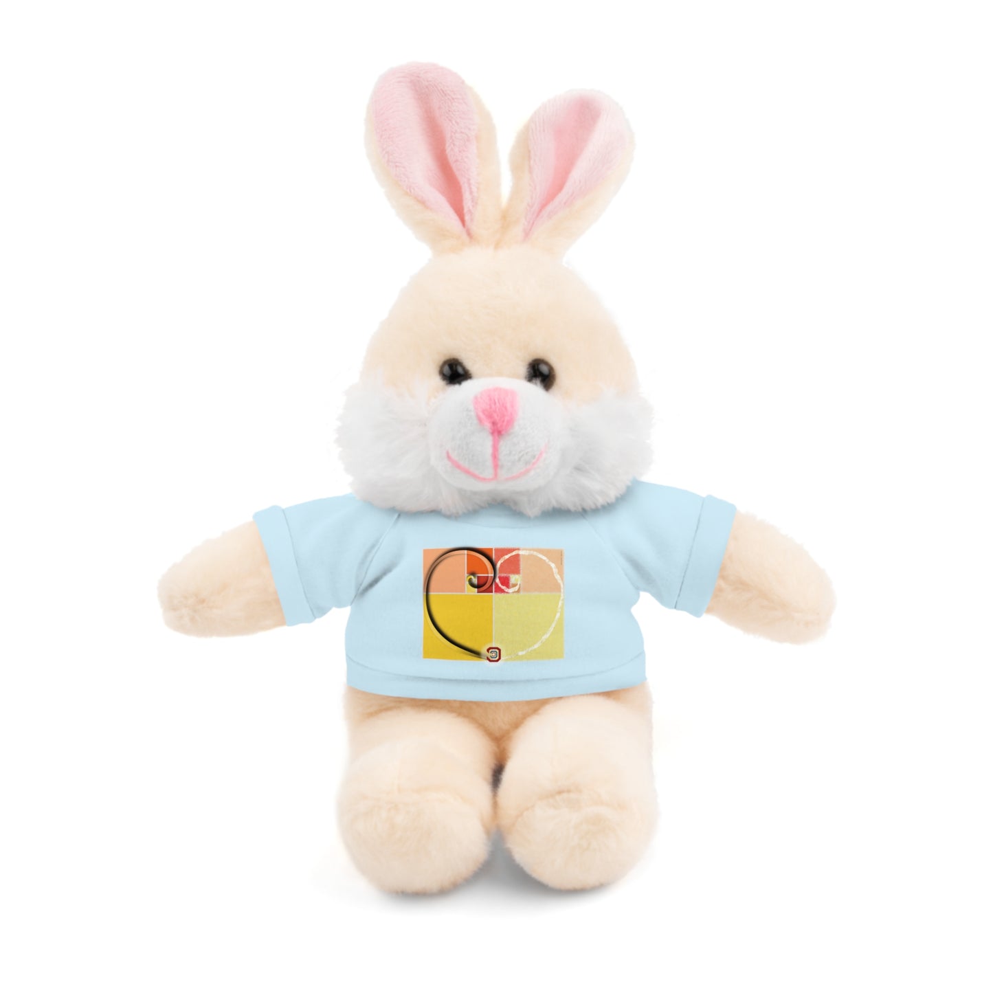 Baby Comforters | Adorable plush animal toy with T-Shirt and free personalized text Just Being You, Your Way!