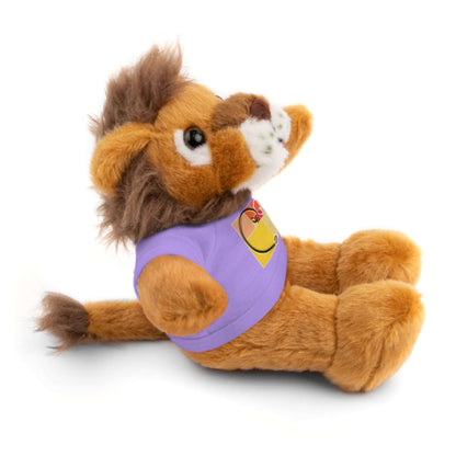 Baby Comforters | Adorable plush animal toy with T-Shirt and free personalized text Just Being You, Your Way!