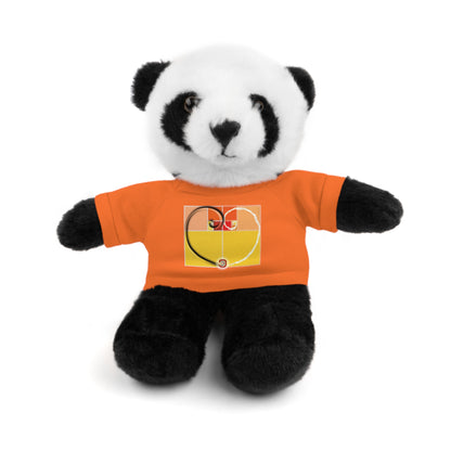 Baby Comforters | Adorable plush animal toy with T-Shirt and free personalized text Just Being You, Your Way!