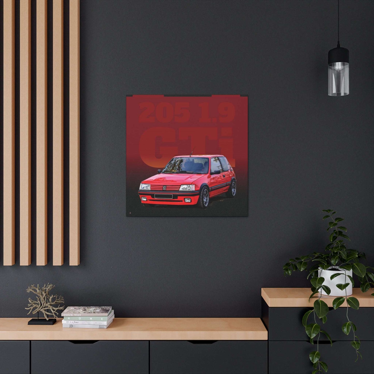  Just Being You, Your Way!-Canvas Wall Art | 205 1.9 GTi is more than just a canvas art print. It captures the beauty and power of the 205 GTi-Canvas Print - 205 GTI - P0P1P2P3