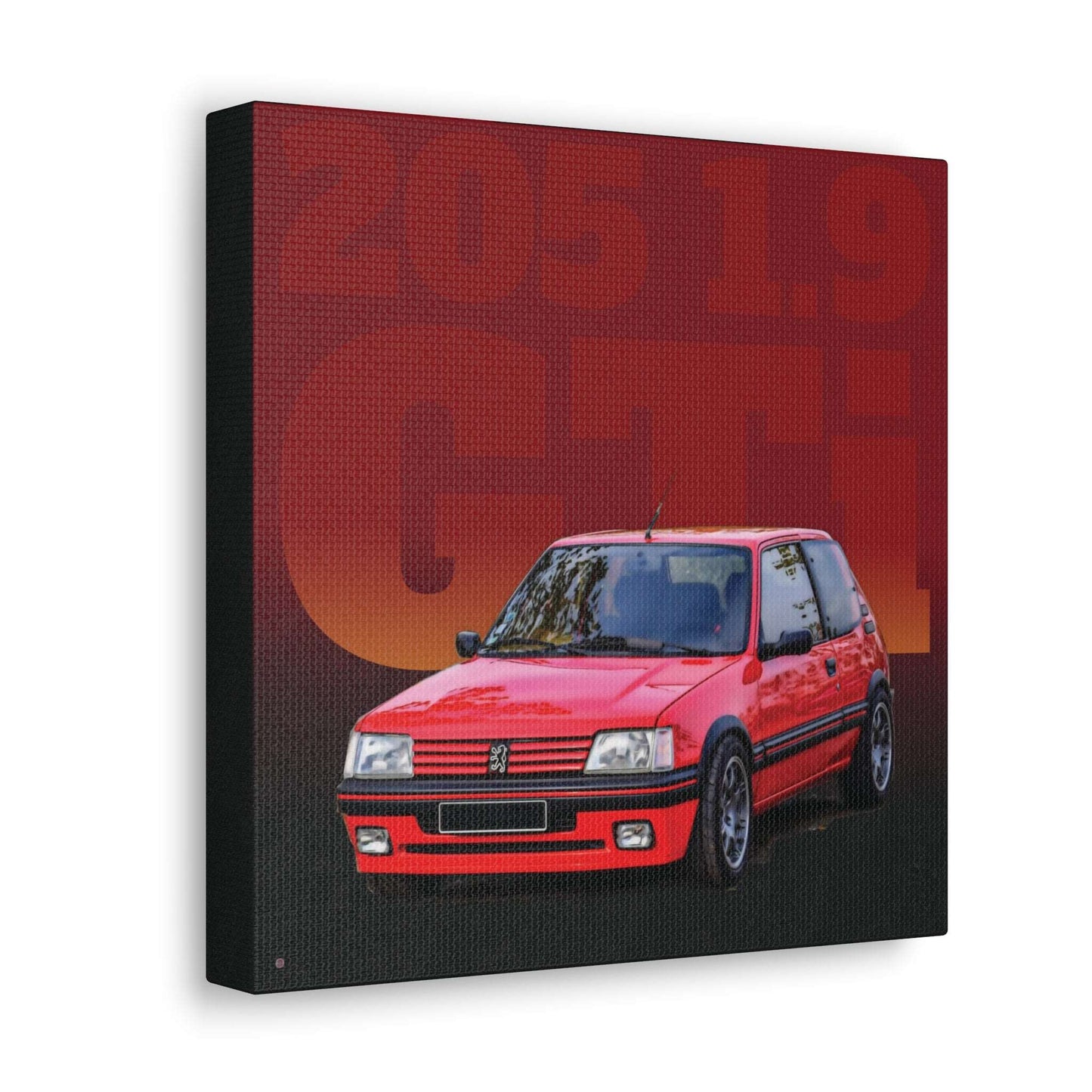  Just Being You, Your Way!-Canvas Wall Art | 205 1.9 GTi is more than just a canvas art print. It captures the beauty and power of the 205 GTi-Canvas Print - 205 GTI - P0P1P2P3