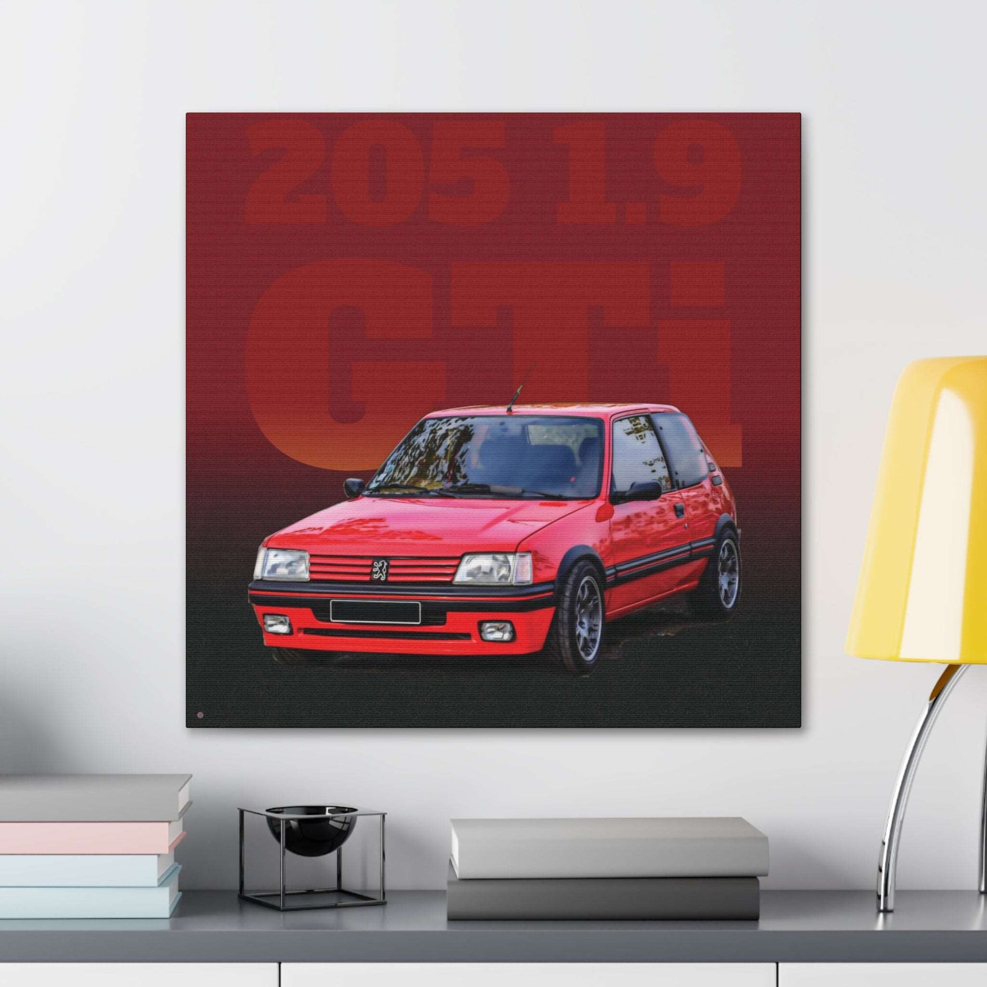  Just Being You, Your Way!-Canvas Wall Art | 205 1.9 GTi is more than just a canvas art print. It captures the beauty and power of the 205 GTi-Canvas Print - 205 GTI - P0P1P2P3