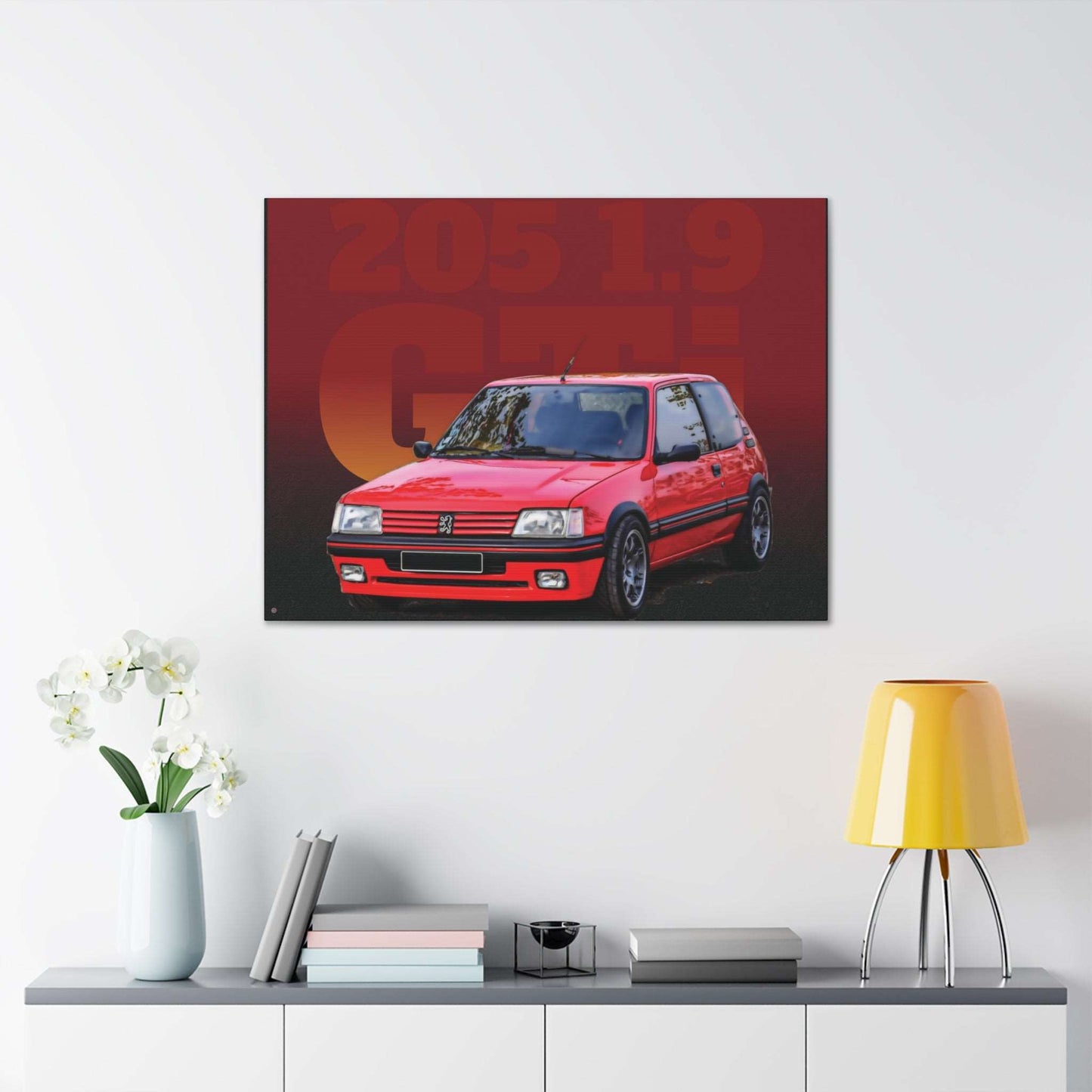  Just Being You, Your Way!-Canvas Wall Art | 205 1.9 GTi is more than just a canvas art print. It captures the beauty and power of the 205 GTi-Canvas Print - 205 GTI - P0P1P2P3