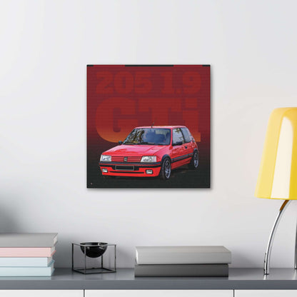  Just Being You, Your Way!-Canvas Wall Art | 205 1.9 GTi is more than just a canvas art print. It captures the beauty and power of the 205 GTi-Canvas Print - 205 GTI - P0P1P2P3