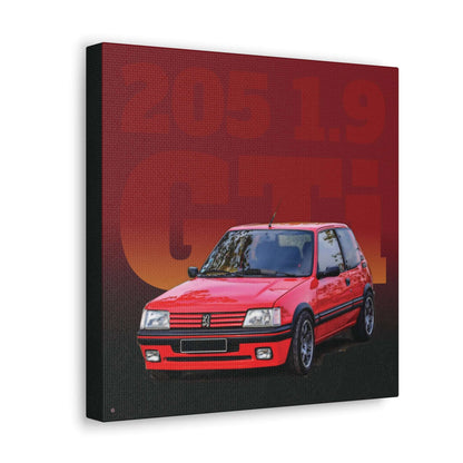  Just Being You, Your Way!-Canvas Wall Art | 205 1.9 GTi is more than just a canvas art print. It captures the beauty and power of the 205 GTi-Canvas Print - 205 GTI - P0P1P2P3