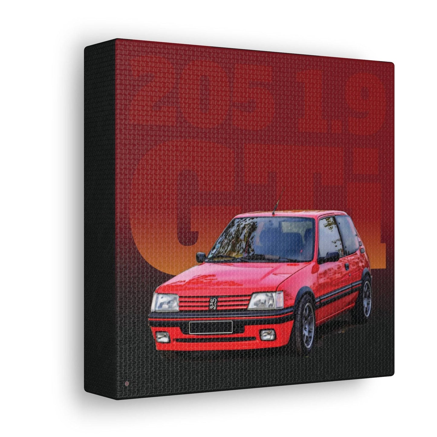  Just Being You, Your Way!-Canvas Wall Art | 205 1.9 GTi is more than just a canvas art print. It captures the beauty and power of the 205 GTi-Canvas Print - 205 GTI - P0P1P2P3