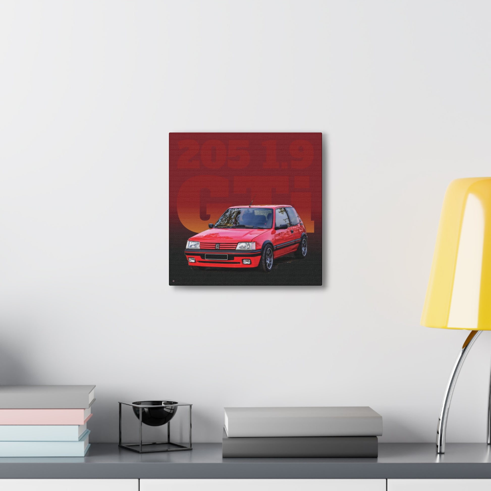  Just Being You, Your Way!-Canvas Wall Art | 205 1.9 GTi is more than just a canvas art print. It captures the beauty and power of the 205 GTi-Canvas Print - 205 GTI - P0P1P2P3