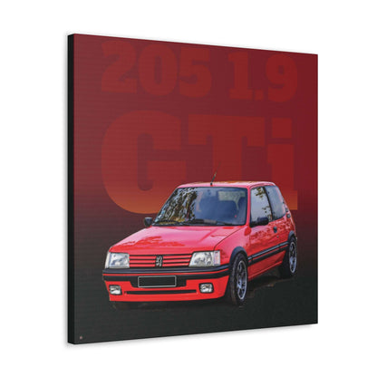  Just Being You, Your Way!-Canvas Wall Art | 205 1.9 GTi is more than just a canvas art print. It captures the beauty and power of the 205 GTi-Canvas Print - 205 GTI - P0P1P2P3