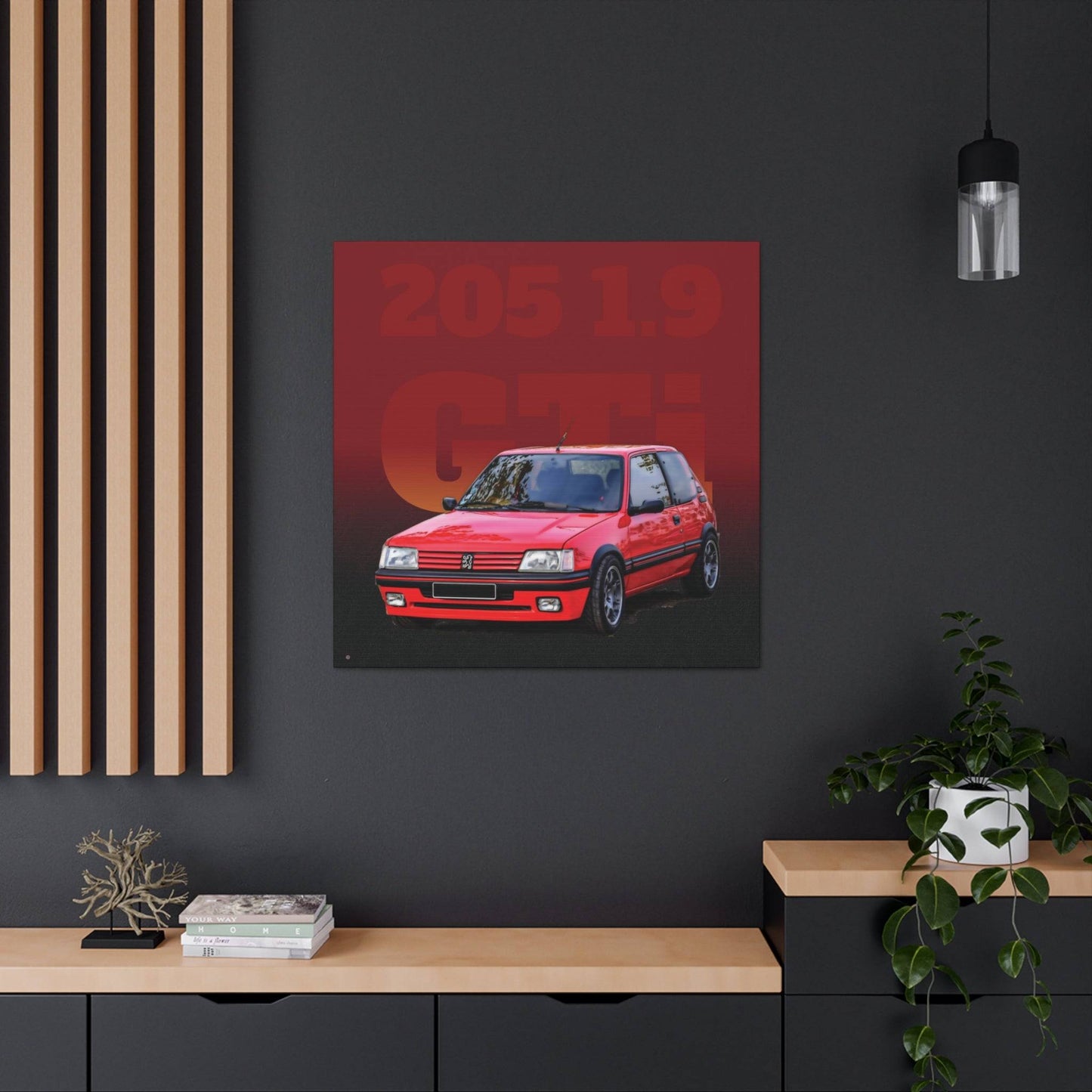  Just Being You, Your Way!-Canvas Wall Art | 205 1.9 GTi is more than just a canvas art print. It captures the beauty and power of the 205 GTi-Canvas Print - 205 GTI - P0P1P2P3